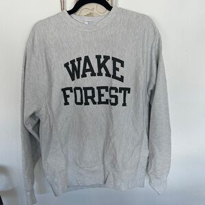 Champion reverse weave Wake Forest Crewneck sweater